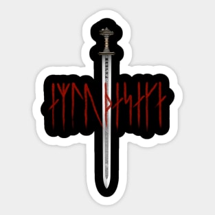 The Undead (blood text) Sticker